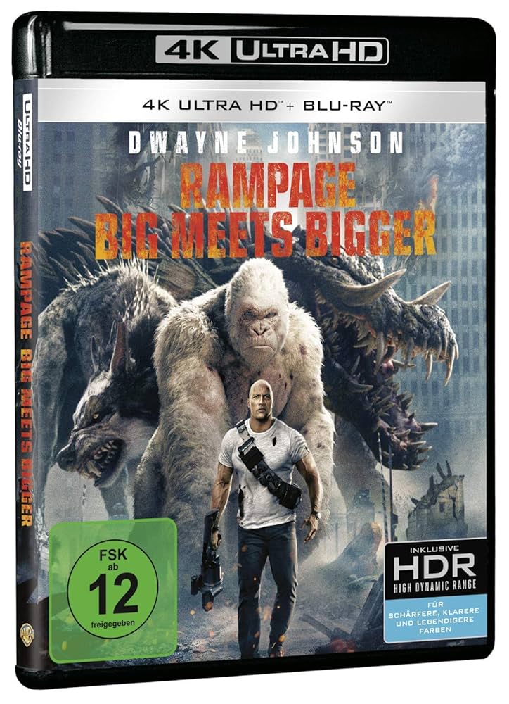 Amazon.com: Rampage - Big Meets Bigger 4K, 2 UHD-Blu-ray